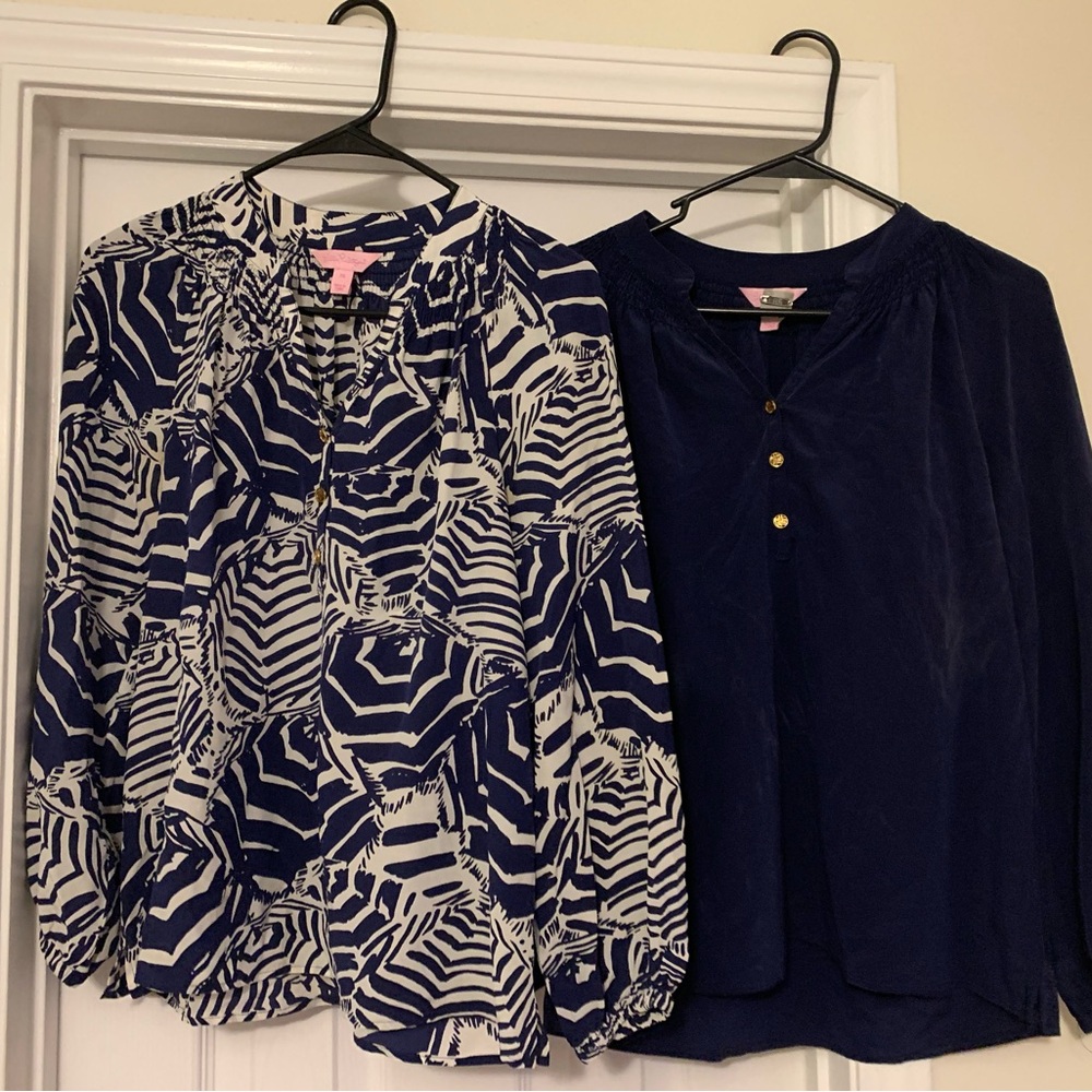 Lilly Pulitzer navy Elsa lot